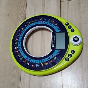 Spinning lights letter ring